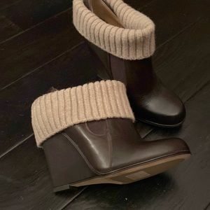 Bally booties brand new never worn size 6.5